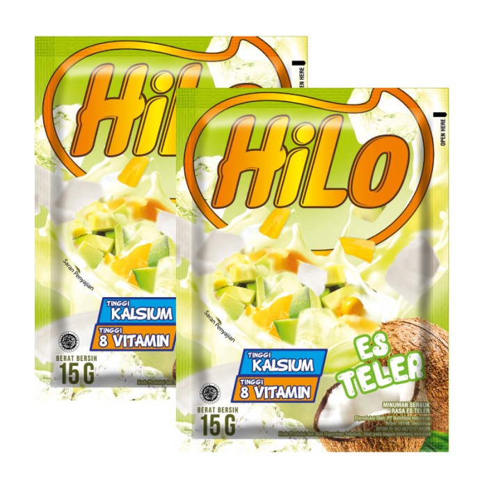 

READY-TO-DRINK-SIAP-MINUM- TWIN PACK: HILO ES TELER (10 SCH) -MINUM-SIAP-DRINK-TO-READY