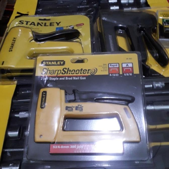 

alat staples besar 2 in 1 staple and brad nail gun 95-063 stanley