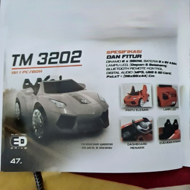 Mobil Aki Toyotomi Family TM-3202 TM 3202