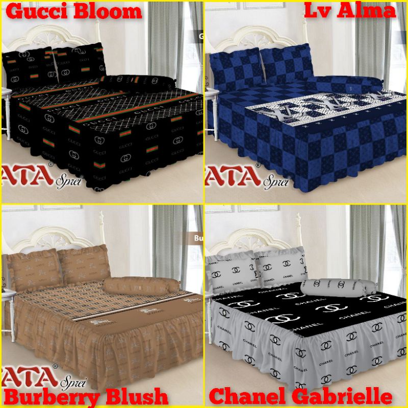 FATA - Sprei RUMBAI FATA Edisi Bran Ukuran King 180X200 / 160X200