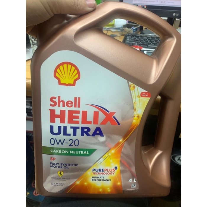 Oli Mesin Shell Helix Ultra 0W-20 4L 42433 In #Original