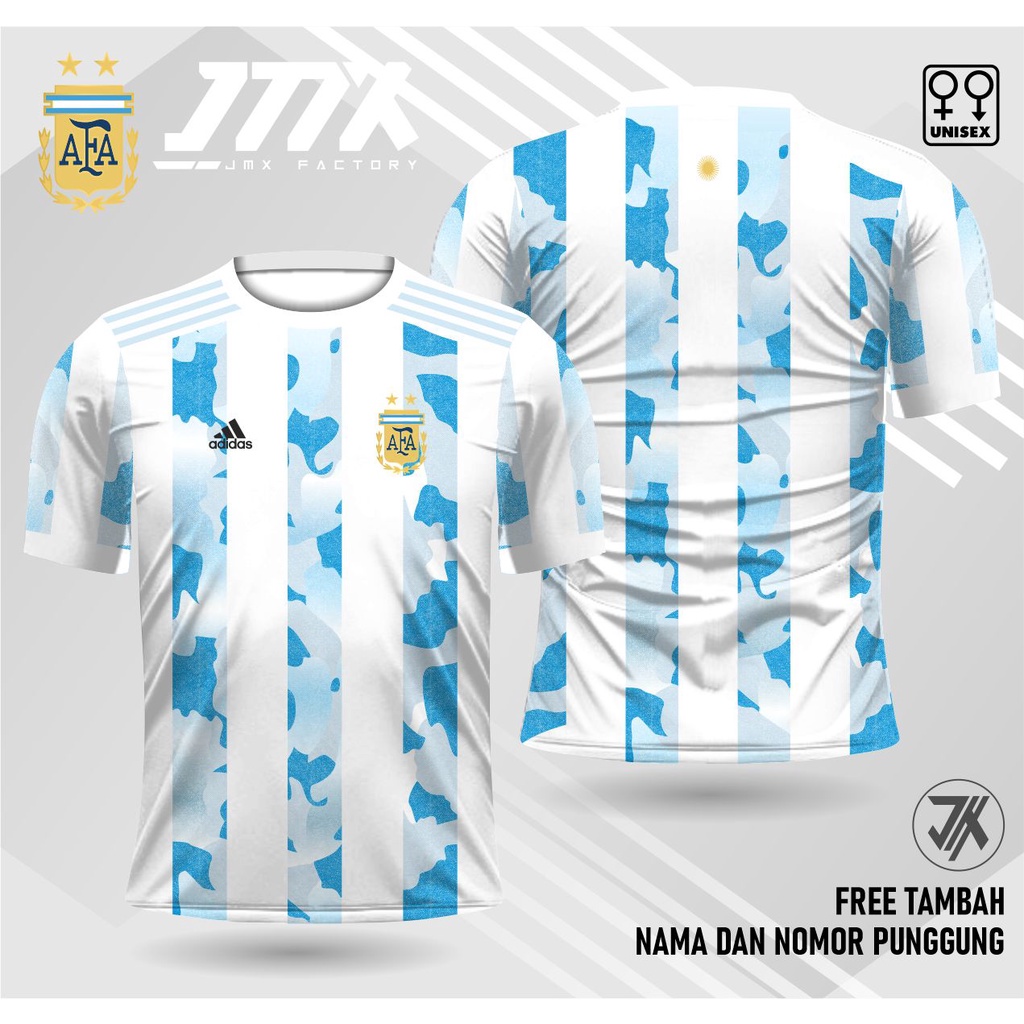 jersey kaos timnas argentina 2022 kaos piala dunia qatar 2022