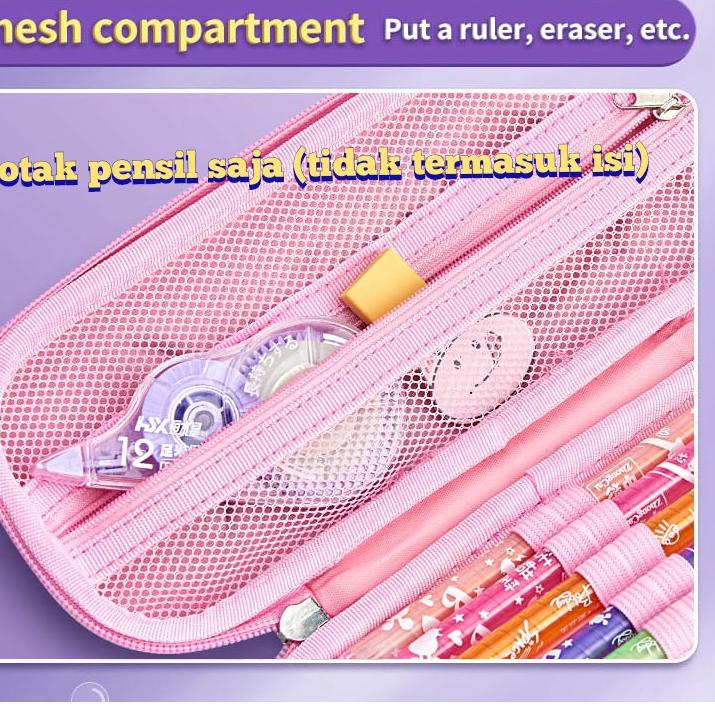 

D0S♗ Kotak Pensil 3D Karakter MAGIC UNICORN Sangat Lucu dan Trend Untuk Kado Ultah Gift Hadiah Kado Anak Cewek Paling Baru