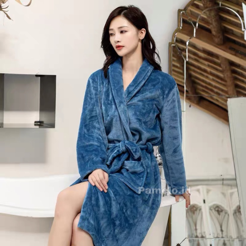 Pamelo.id Kimono Handuk Import/Baju Handuk Import/Kimono Import/Bathrobe Import/Bathrobe Hotel