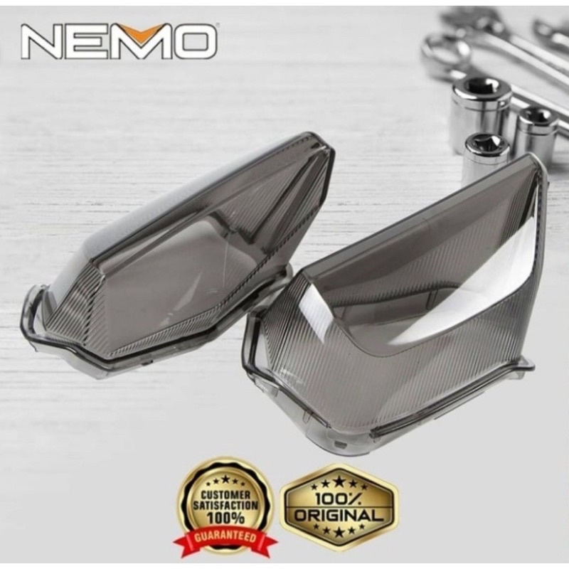 Mika Smoke Lampu Sen Depan New Nmax 2020 2021