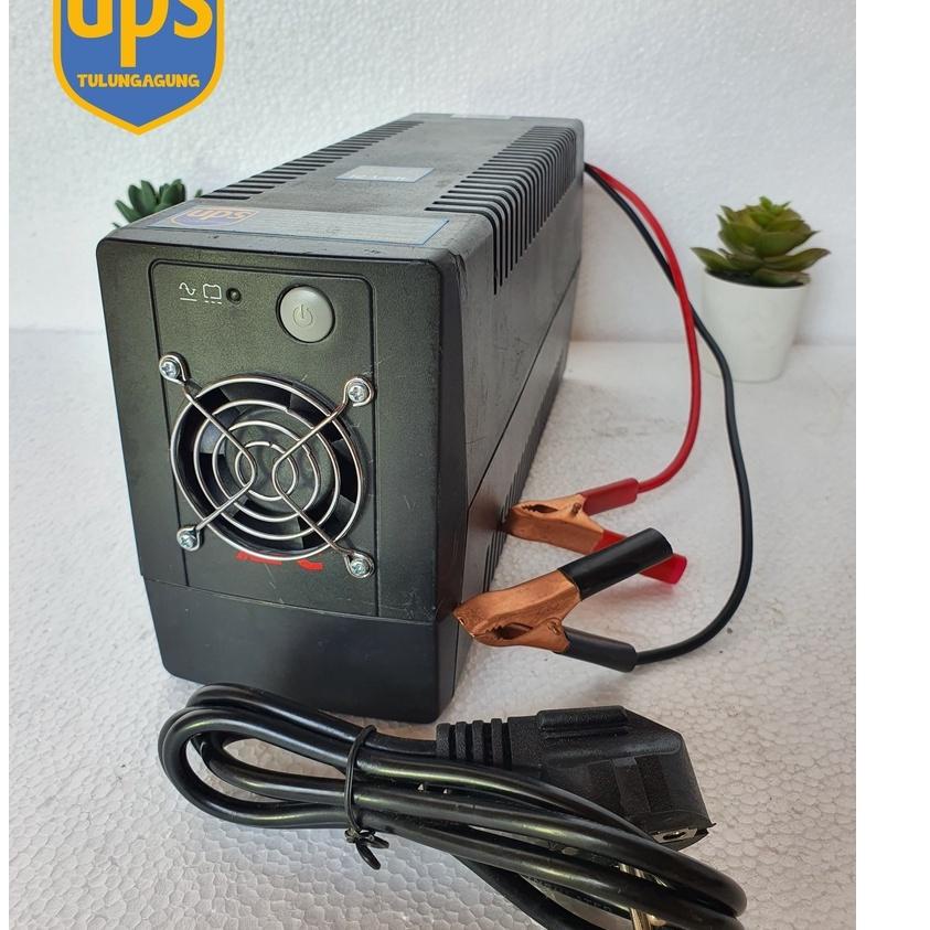 Stok Terbaru UPS 650VA atau 325 Watt Modifikasi Timer dan Fan Sensor Suhu, AKI 12V 7A- 200A 24jam