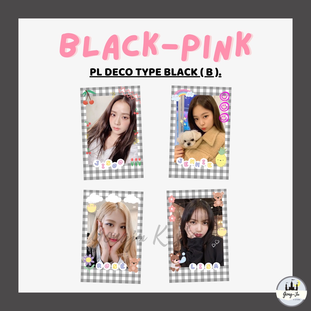 [ COD ] BLACKPINK BLACK PINK DECO PL