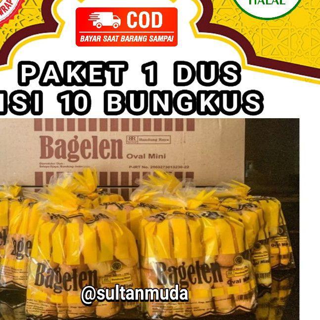 

limited Edition✔️1 Dus isi 10 bungkus roti bagelen asli bandung raya|KD2
