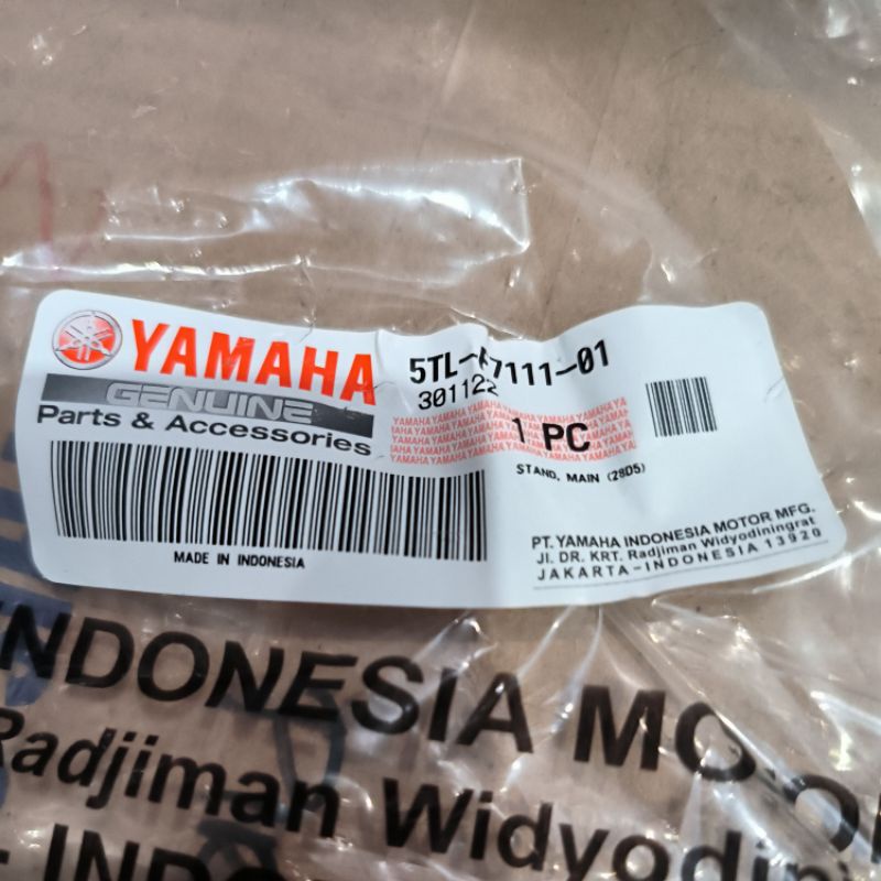 STANDAR TENGAH STANDAR 2 DUA MIO FINO MIO SOUL MIO NEW 5TL-F7111-01 ORIGINAL YAMAHA GENUINE PARTS