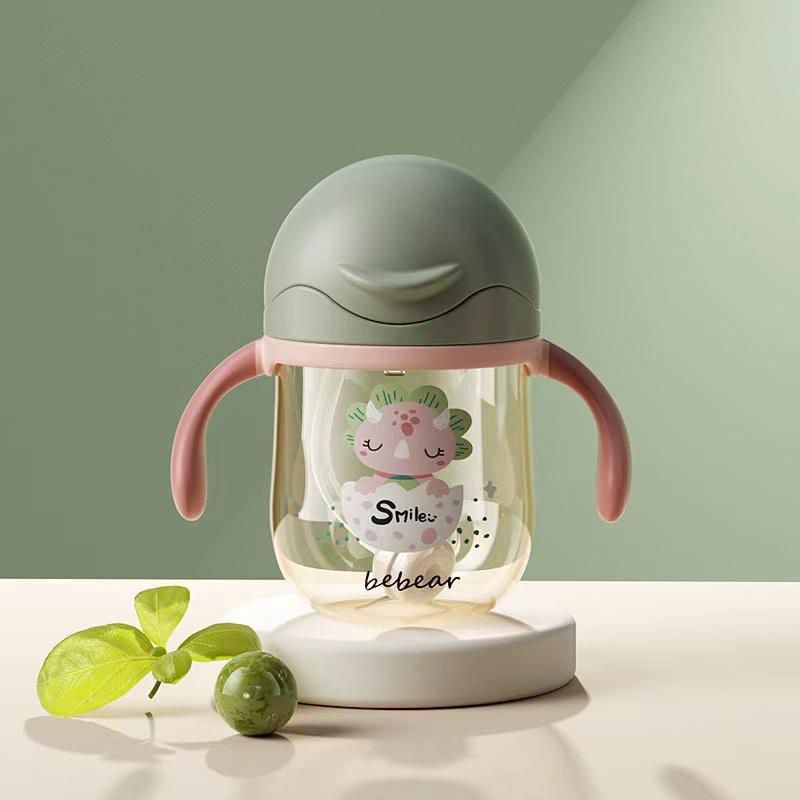 BOTOL MINUM ANAK / BABY KAPASITAS 700ML KARAKRTER LUCU BPA FREE-254-1 HIJAU