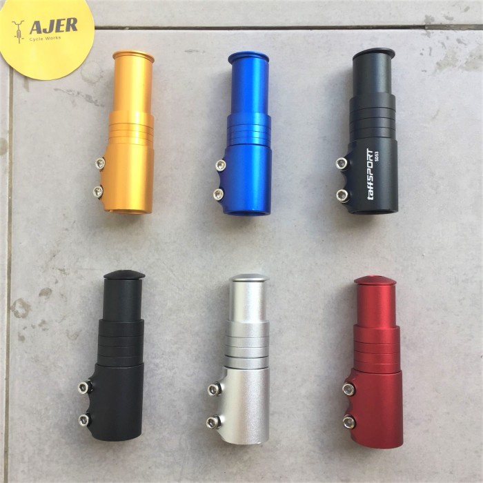 Stg Fork Extender Peninggi Stang Stem Sepeda Mtb Roadbike Bmx Oversize