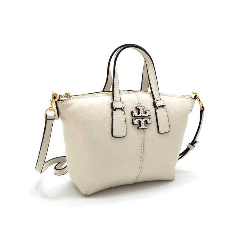 Tory Burch Mcgraw Top-Zip Satchel