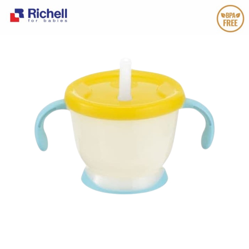 Richell Cup De Straw Training Mug 150ml