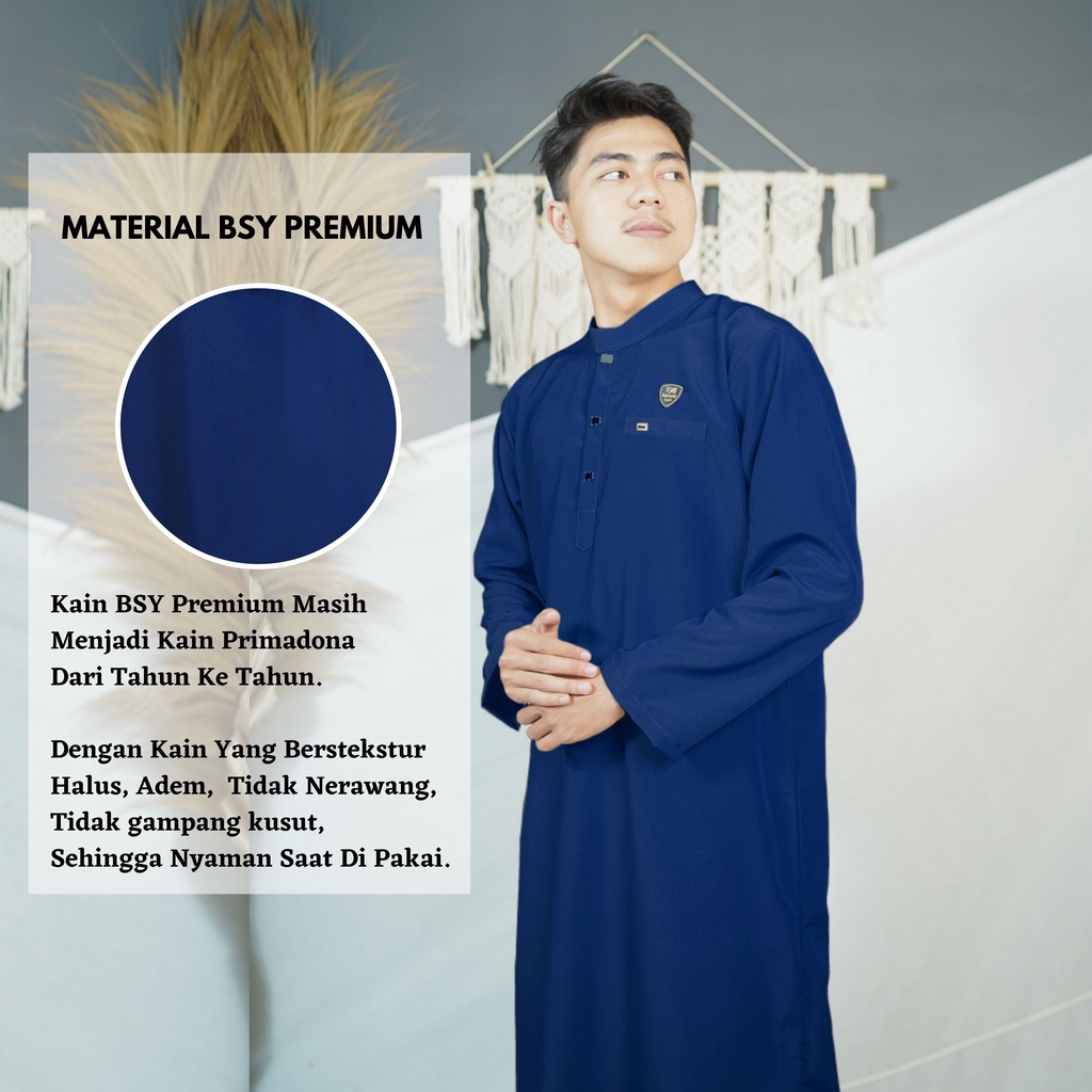 JUBAH ABU HASAN PRIA DEWASA DAN REMAJA/gamis pria jubah gamis/kurta arabic TERLARIS DAN TERMURAH DENGAN HARGA HEMAT