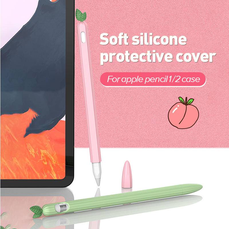 Cover Case Pelindung Apple Pensil2 1 Silikon Case Untuk iPad Pensil1 2 Anti Hilang Case For Apple Pencil2 1 Stylus Protector