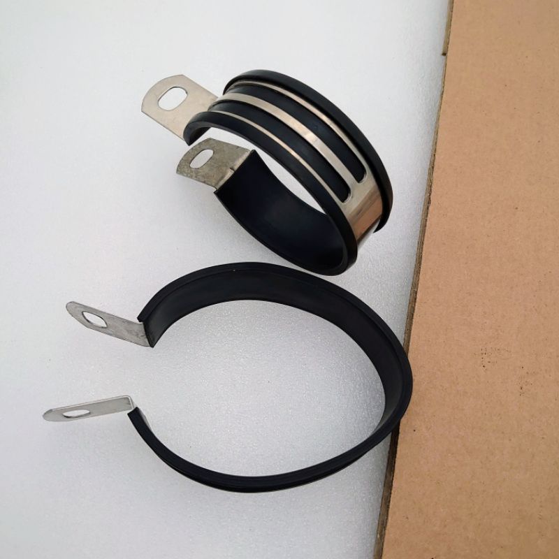 Klem knalpot/ Gantungan knalpot/ Pangkon knalpot/ Klem knalpot bulat,Oval