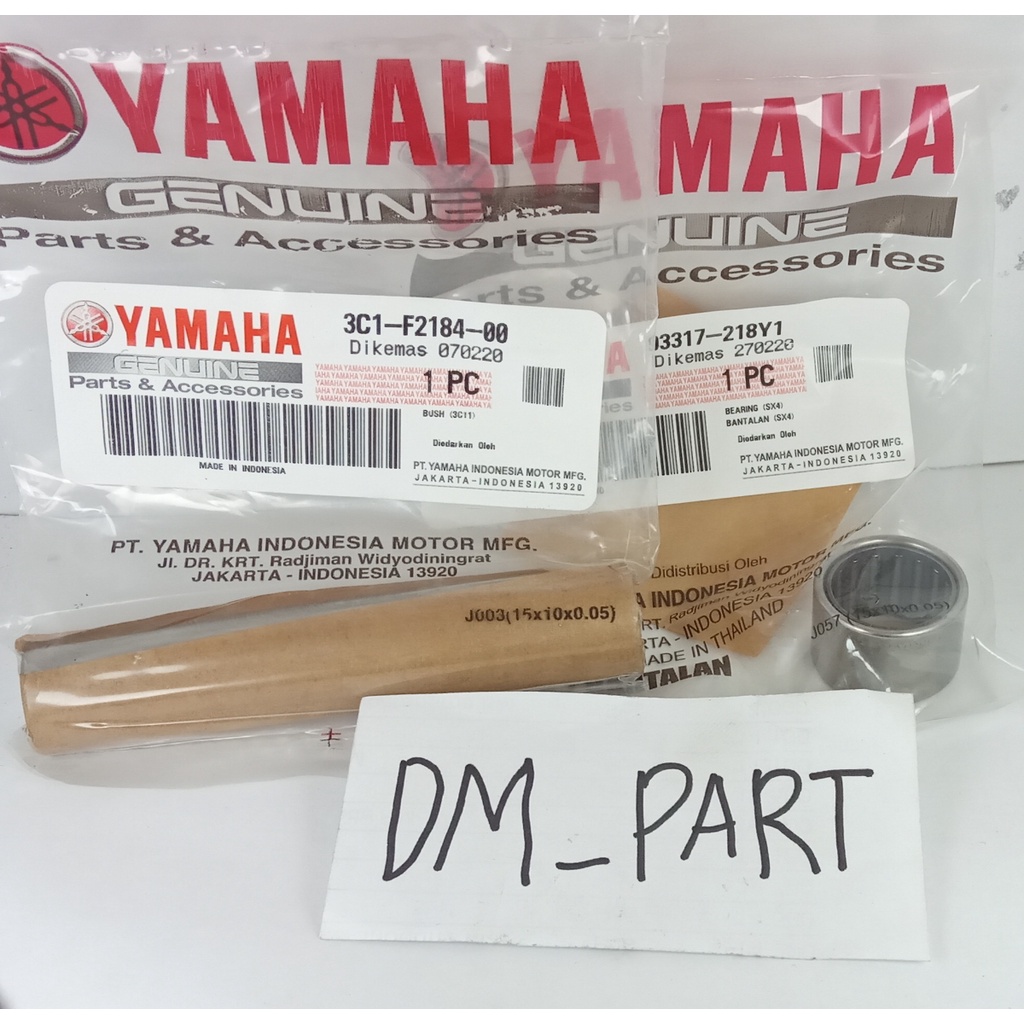 BOS BOSH BUSHING BUSING BEARING LAHER KLAHER BAMBU SWING ARM AREM YAMAHA VIXION OLD NEW ASLI ORI ORI