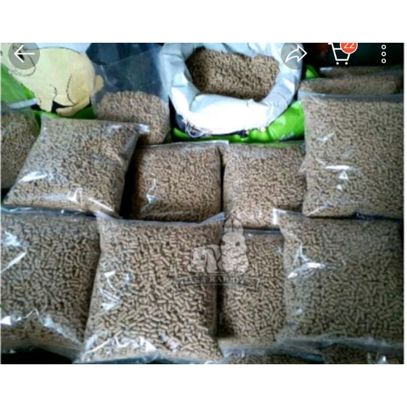 VITAL RABBIT - PELET MAKANAN KELINCI -VITAL RABBIT 1KG