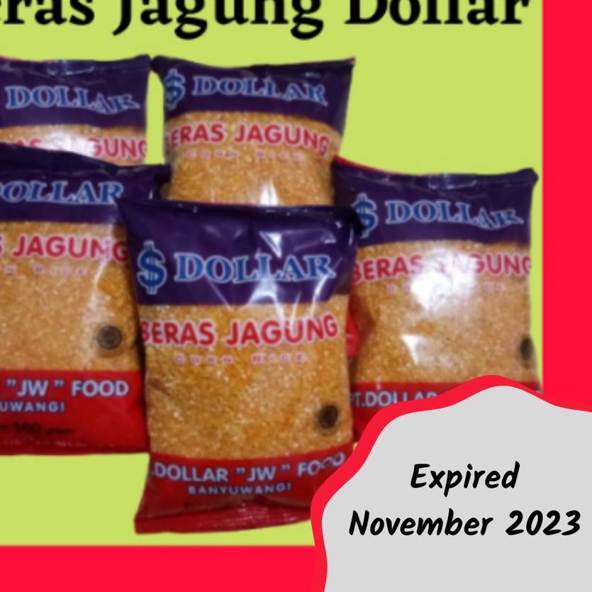 

Quality Control✅Beras Jagung DOLLAR (5 BUNGKUS)|RA1