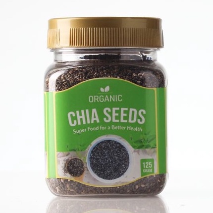 

Organik Chia Seed 125 gr / Organic Chia Seeds ORIGINAL PREMIUM QUALITY Black Chiaseed