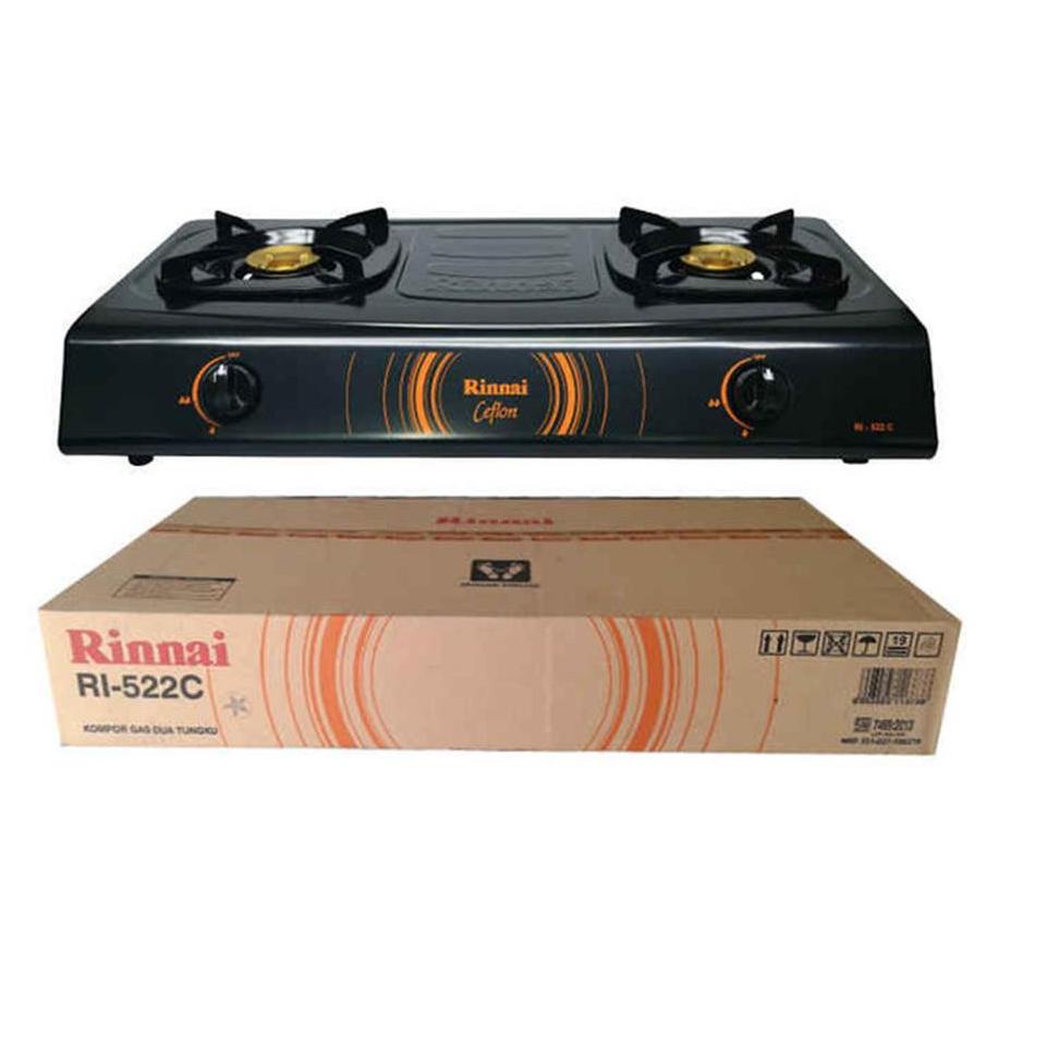 Sale KOMPOR GAS RINNAI RI522C / RI-522C / RI 522 C [2 TUNGKU] 100% ORI
