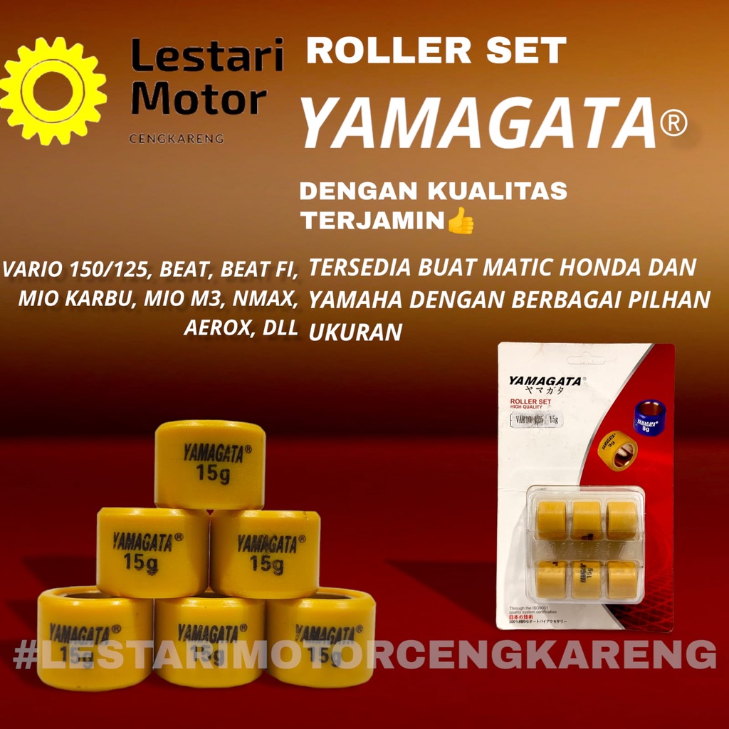 Roller Racing Yamaha Mio Fino X-Ride Fino Nouvo Fi 115 Karbu Yamagata