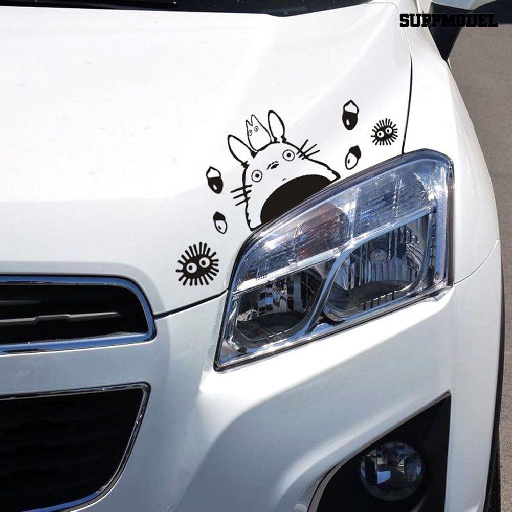 [Auto] Kartun Sisi Jendela Decal Mobil Truk Lampu Alis Reflektif Stiker Dekorasi