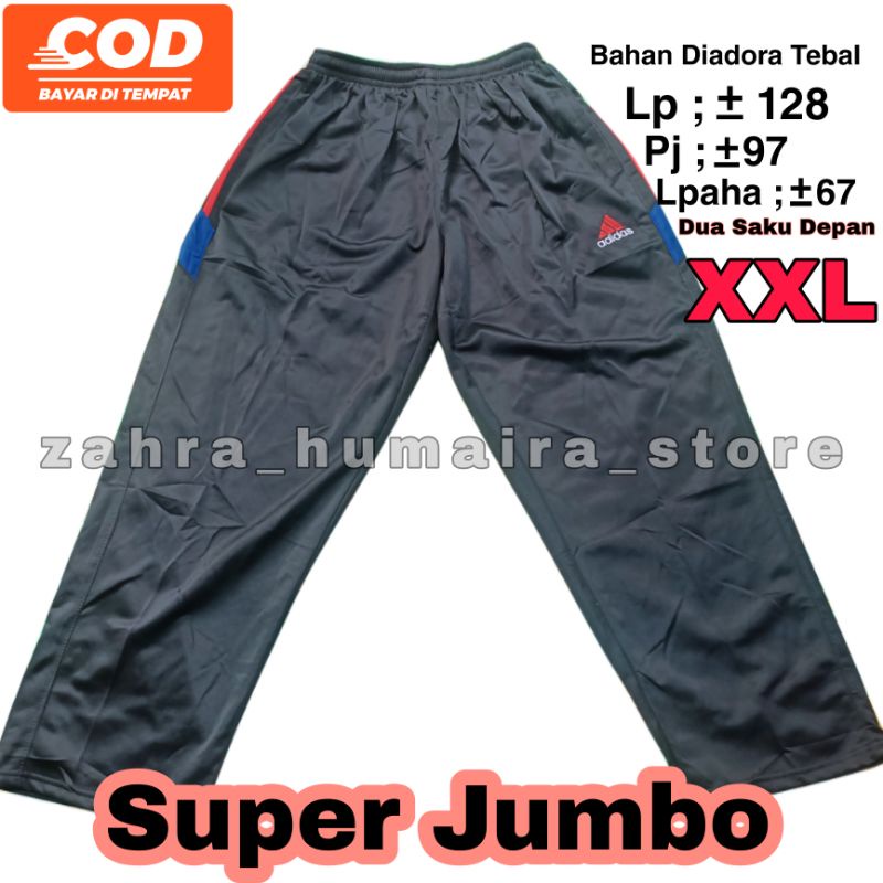 Original Celana Training Super Jombo | Celana Olahraga Xxl | Celana Training Pria | Celana Panjang D