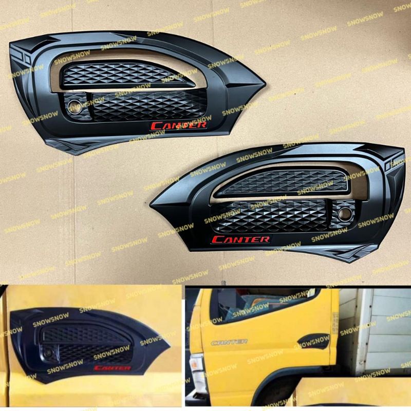 Paket Outer Handle Cover Mitsubishi Canter Hitam