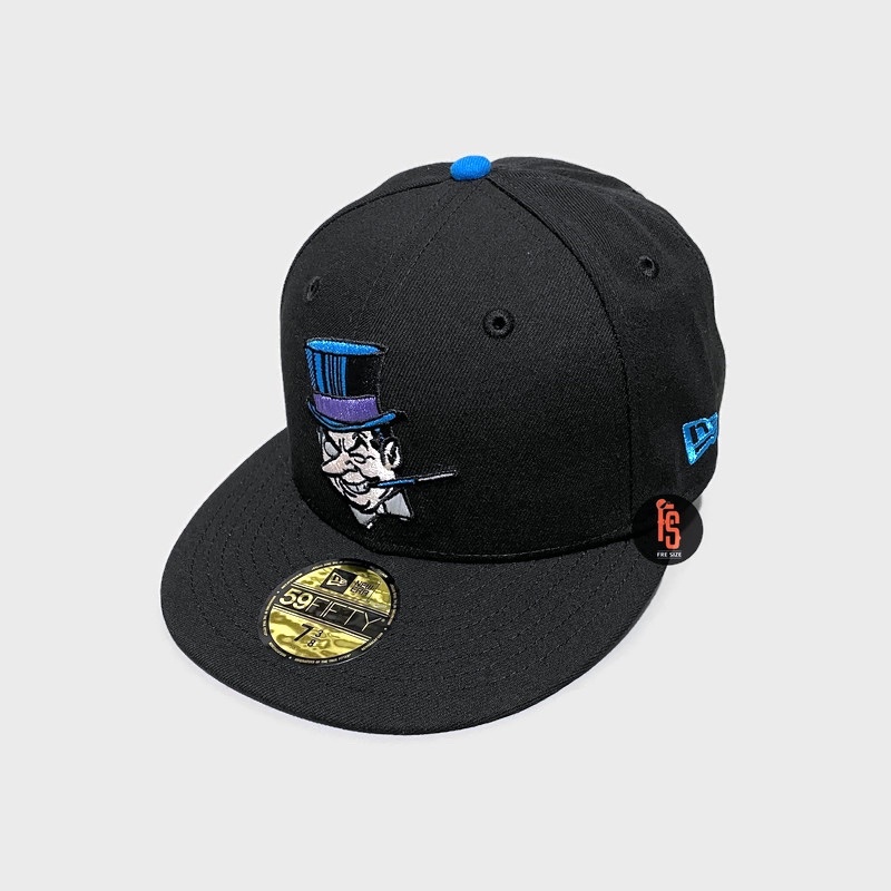 TOPI NEW ERA ORIGINAL 5950 PENGUIN BATMAN BLACK UV BLUE