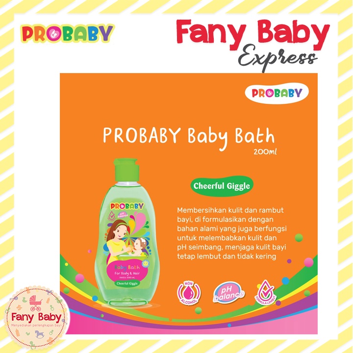 PROBABY BATH 200ML / KEMASAN BOTOL HEMAT