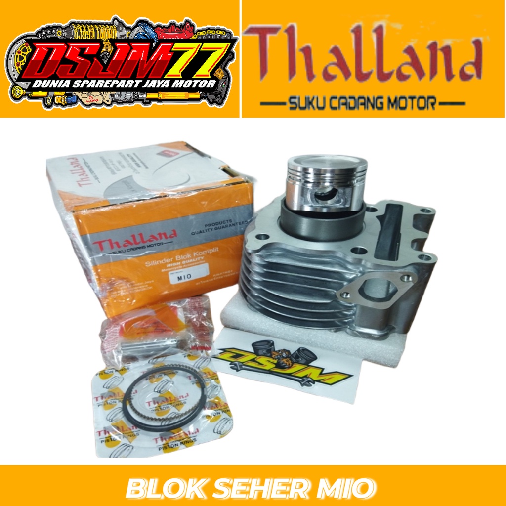 BLOK SEHER MIO / SILINDER/CYLINDER BLOK MESIN MIO STD THALLAND