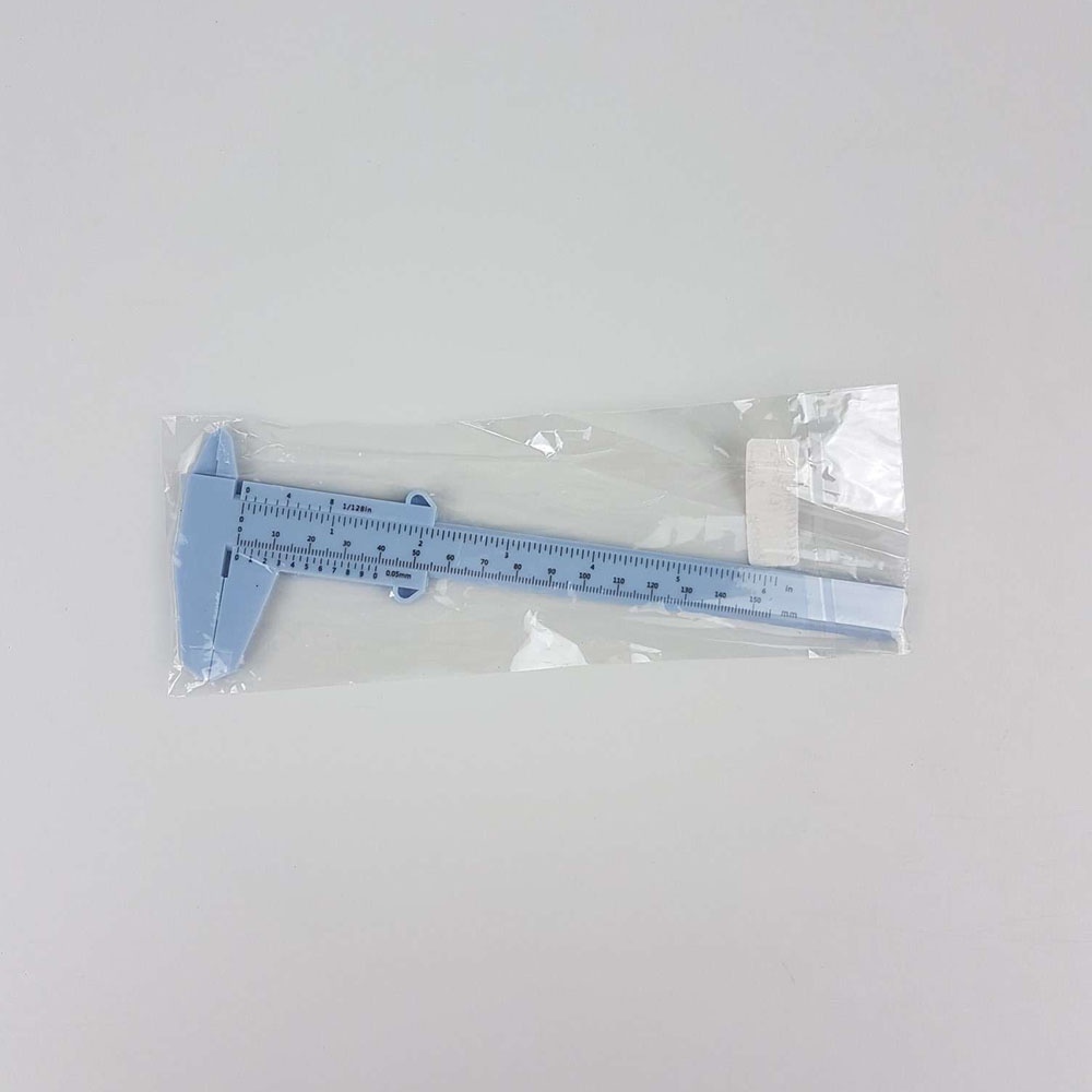 Jangka Sorong Vernier Caliper Gauge Micrometer 150mm - Blue