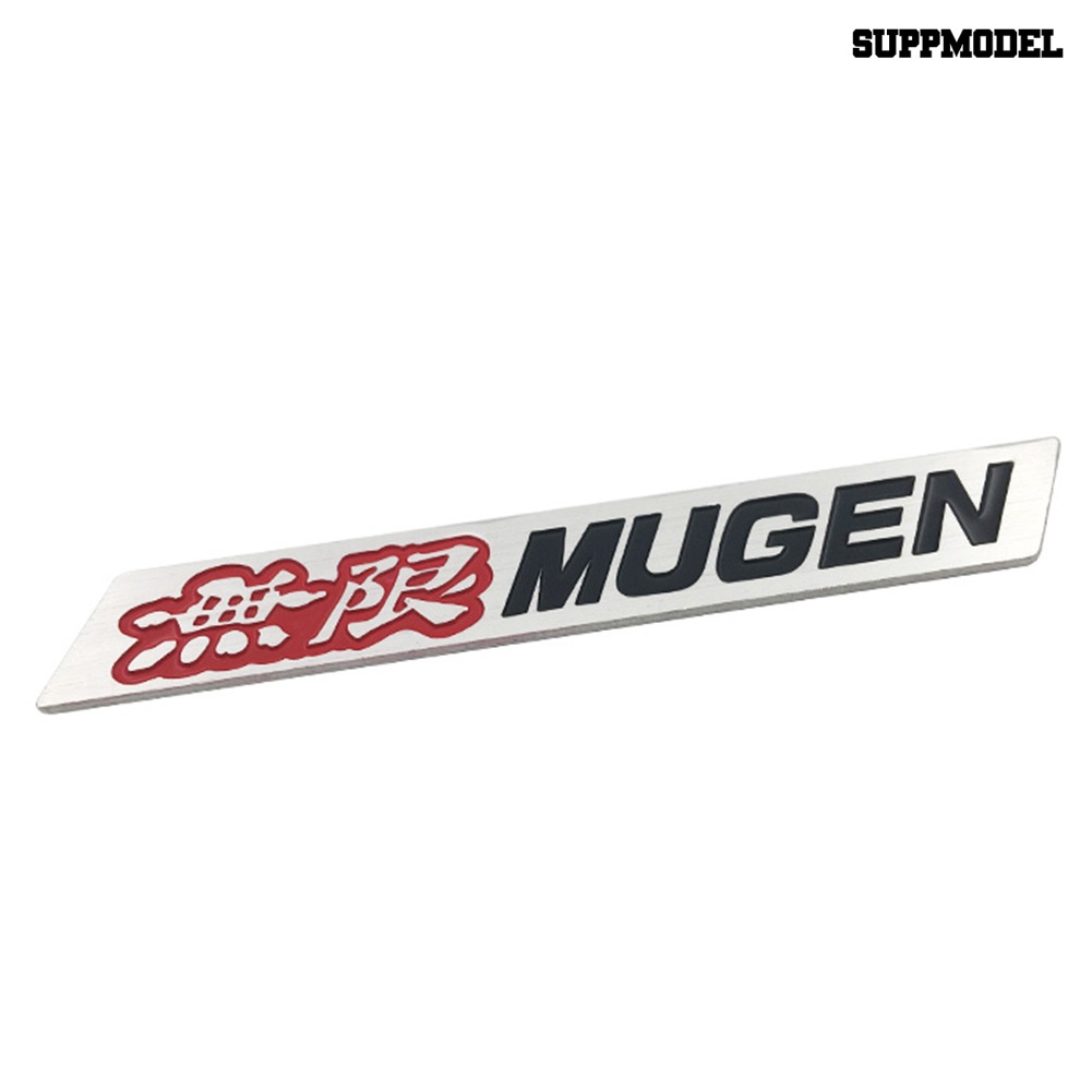 [Auto] Mugen Huruf Mobil Styling Sticker Decal 3D Metal Badge Emblem Decor Untuk