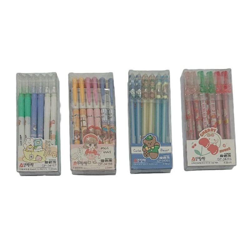 

MG - PULPEN GEL HAPUS AODEMEI LUCU - 12 PCS