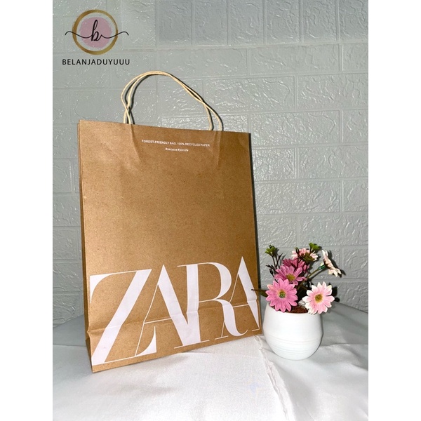 Paperbag ZARA Pembungkus Kado ( Ready Stock Jakarta )