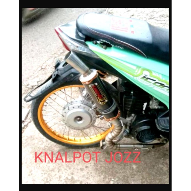 Knalpot Daeng4 karbon corong leher kobra ngacung jengat tinggi inlet 38/50 vario beat mio aerox nmax