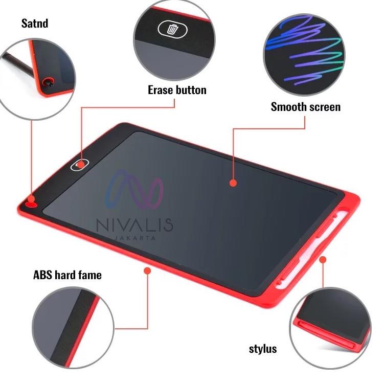 

[PRODUK TVVQT] NIVALIS JAKARTA PAPAN TULIS GAMBAR ANAK MULTIFUNGSI LCD 8.5 INCI 10 INCI 12 INCI PAPAN TULIS HAPUS BOARD DIGITAL LCD WRITING TABLET VPH