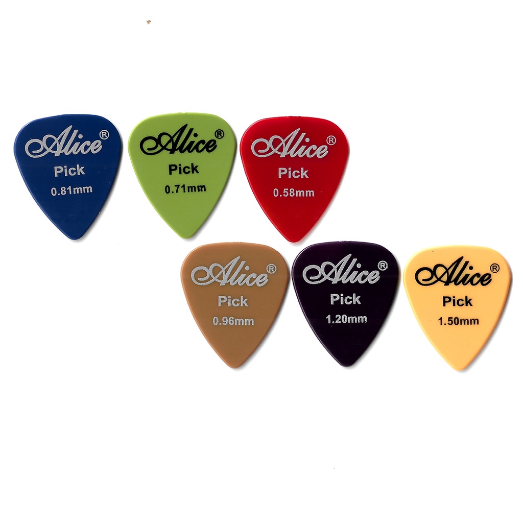 5pcs Alice AP-P Smooth ABS Pick Gitar