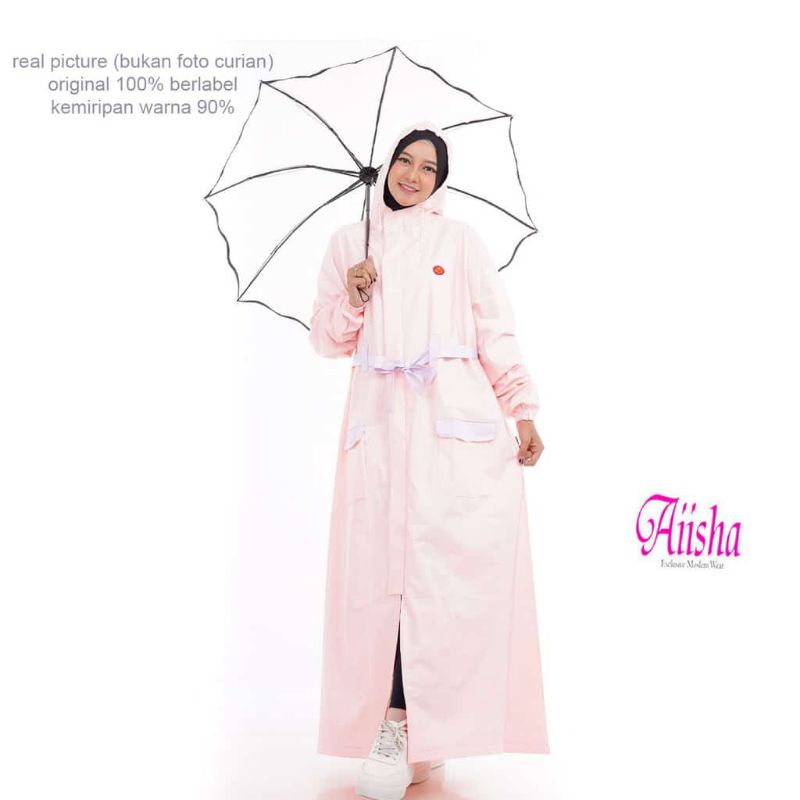 Jas Hujan Gamis Safira