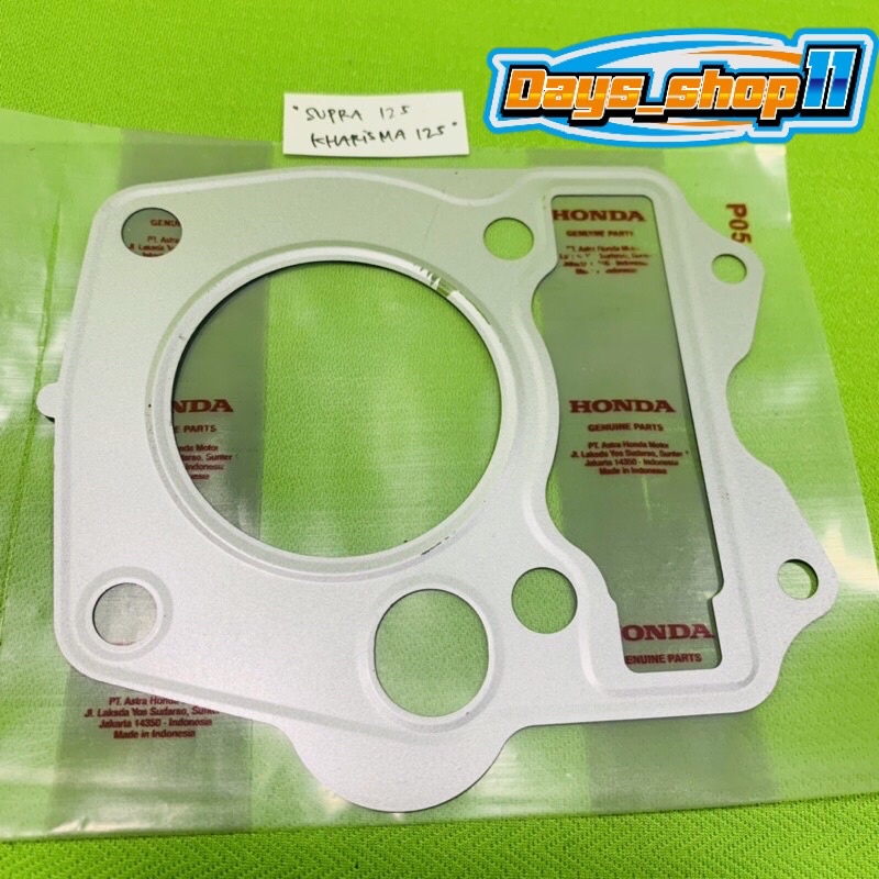 paking gasket kop head cylinder honda supra 125 karbu supra 125 fi kharisma KPH