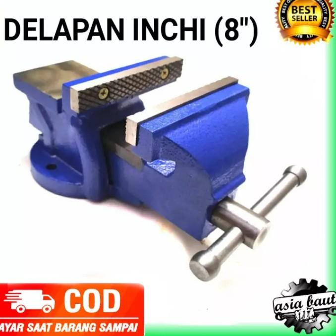 Big Sale.. Ragum 8 inch Catok Paron Besi 8" 4' 3' inch Vice Table YUKIDO H88