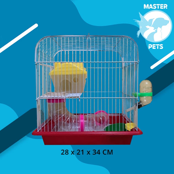 Hamster Cage PG 3 - Rumah Hamster/ Kandang Hamster