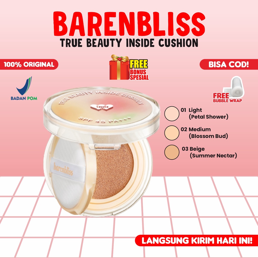 Jual BNB Barenbliss Korean Bloomatte True Beauty Inside Cushion 10g ...