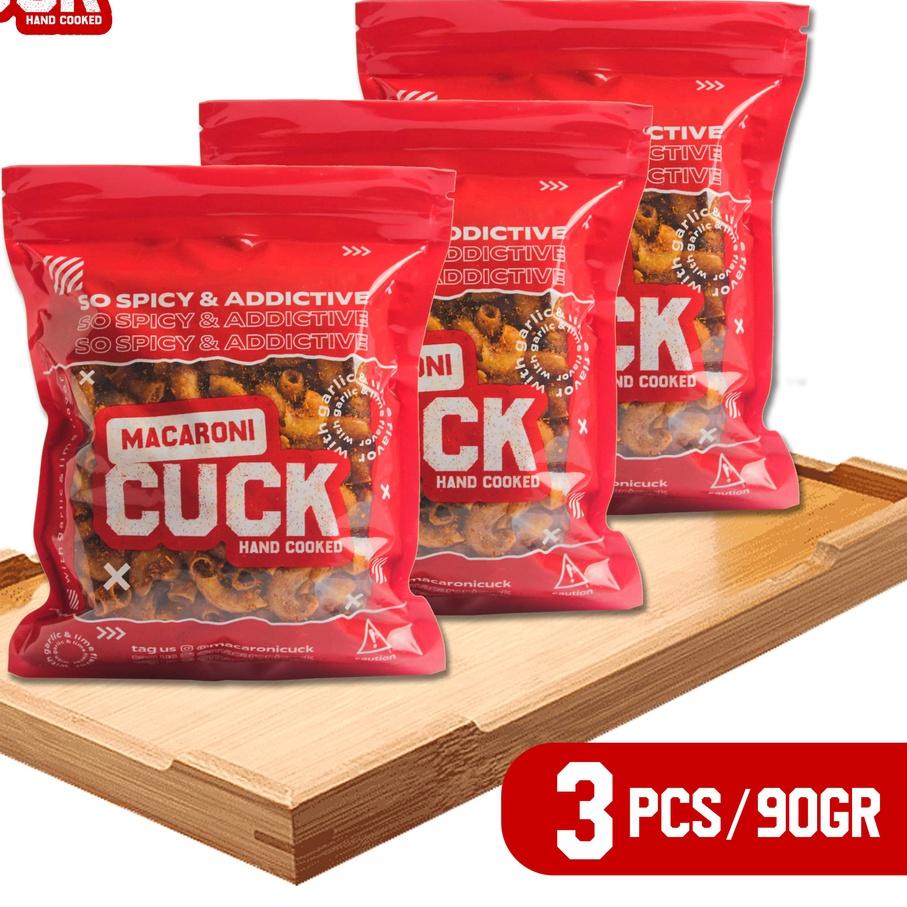 

✨Terbaru✨ Basreng Pedas Daun Jeruk Cuck 3 Pcs Kemasan Reguler 80gr Makanan Ringan Jajanan Snack Cemilan Nagih !!!