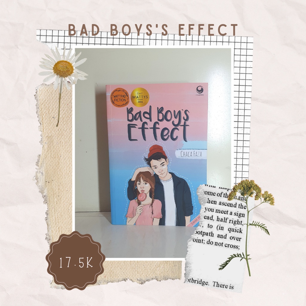 Novel : Bad Boy's Effect (preloved/bekas)