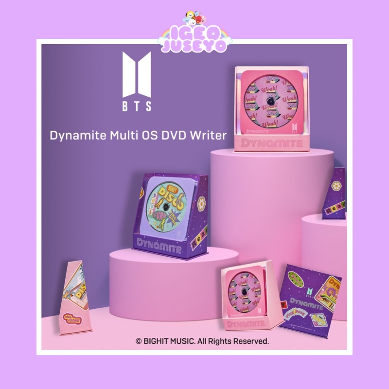 [PO] BTS Dynamite Multi OS DVD Writer
