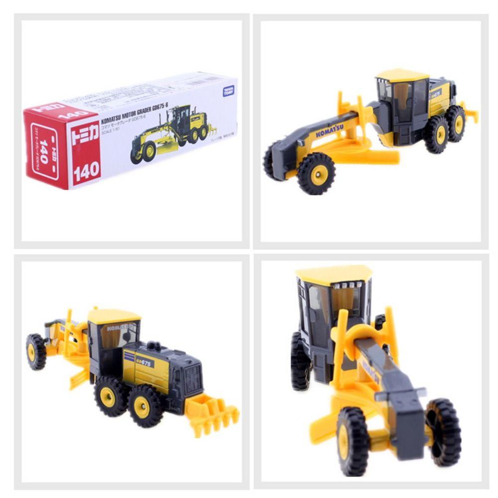 TOP Mainan Forklift Diecast Excavator Mobil Teknik Model Alloy