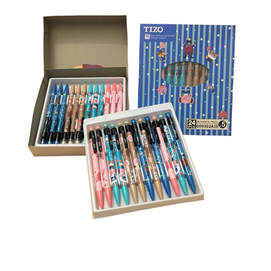 

pencil mekanik TIZO karakter/pencil mekanik cetek 0.5