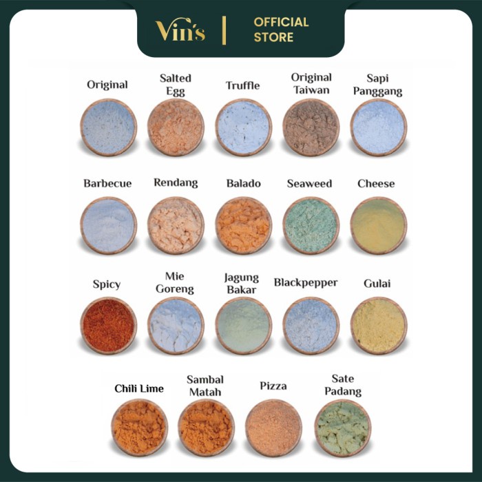 

Widyatmogrosir - Bumbu Tabur Aneka Rasa Grosir 500 Gram